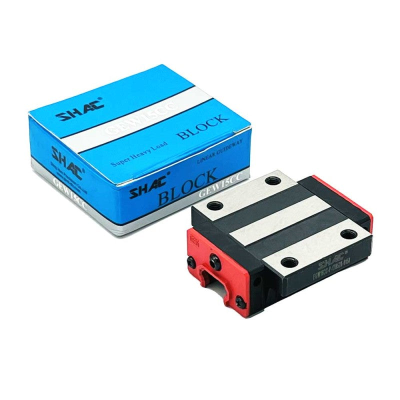 GEW 15 CC (EGW 15CC) - EGW Series , Linear Guide Blocks , CNC Linear Guideways | SHAC | Abdul Traders